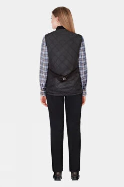 Troy London Womens Quilted Gilet -Urban Threads b11acb0199 7070 w