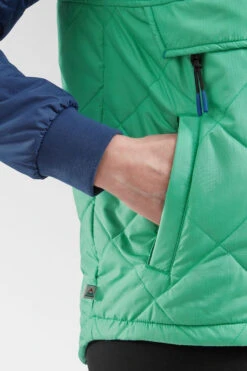 Womens Ocean Insulated Half Zip Jacket -Urban Threads b11acb0253 5050 u