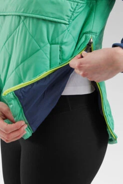 Womens Ocean Insulated Half Zip Jacket -Urban Threads b11acb0253 5050 v