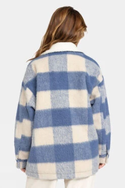 Roxy Womens Passage Of Time Shacket -Urban Threads b11acb0415 1616 c