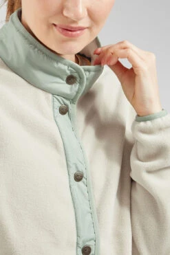 Womens Navegado Recycled Polar Fleece Jacket -Urban Threads b11acb0435 1111 v