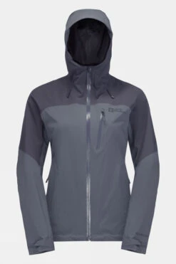 Jack Wolfskin Womens Go Hike Waterproof Jacket 11 Jack Wolfskin Womens Go Hike Waterproof Jacket -Urban Threads b11ae90378 7272 b