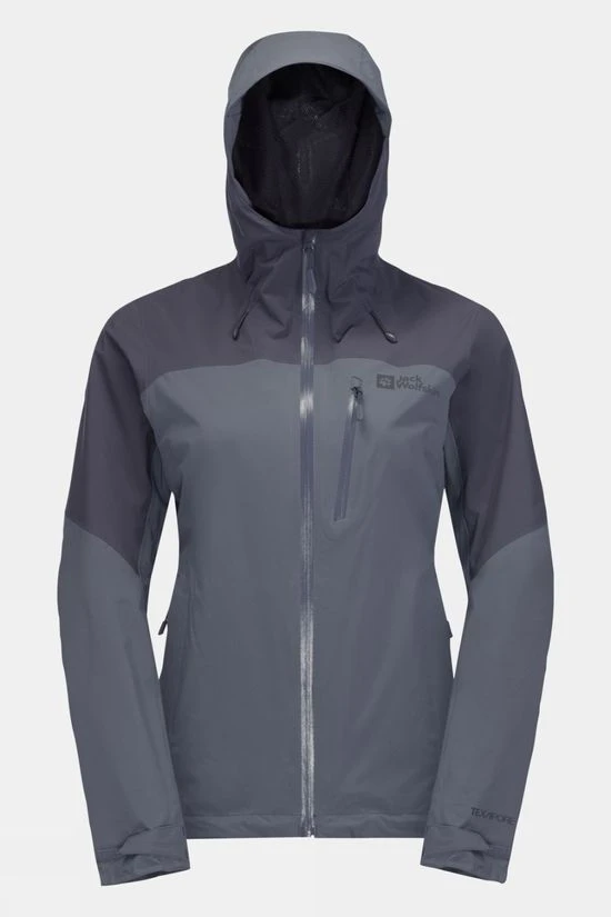 Jack Wolfskin Womens Go Hike Waterproof Jacket 4 Jack Wolfskin Womens Go Hike Waterproof Jacket - Image 2