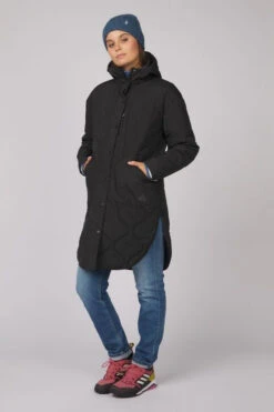 Womens Quilted Jacket -Urban Threads b11aje0095 7070 l