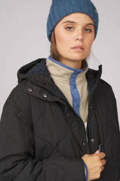 Womens Quilted Jacket -Urban Threads b11aje0095 7070 m