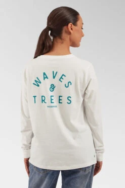 Womens Penida Recycled Cotton Long Sleeve T-Shirt 14 Womens Penida Recycled Cotton Long Sleeve T-Shirt -Urban Threads b11bab0156 1010 r