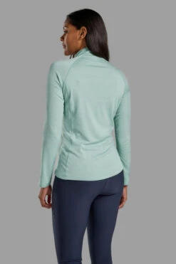 Montane Womens Dart Zip Neck Base Layer Top -Urban Threads b11bab0177 5j5j c