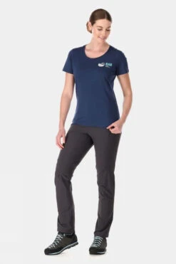 Rab Womens Stance Vintage T-Shirt -Urban Threads b11bac0054 4141 e