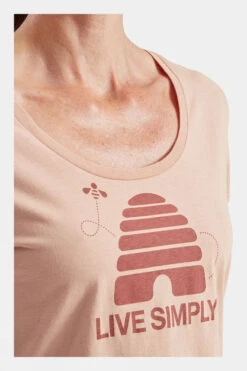Patagonia Womens Live Simply Hive Scoop Tee -Urban Threads b11bac0130 3535 v