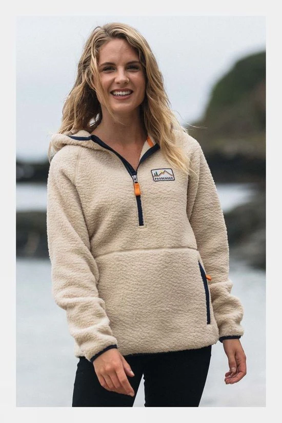 Passenger Womens Maine Hooded Sherpa Fleece 9 Passenger Womens Maine Hooded Sherpa Fleece - Image 7