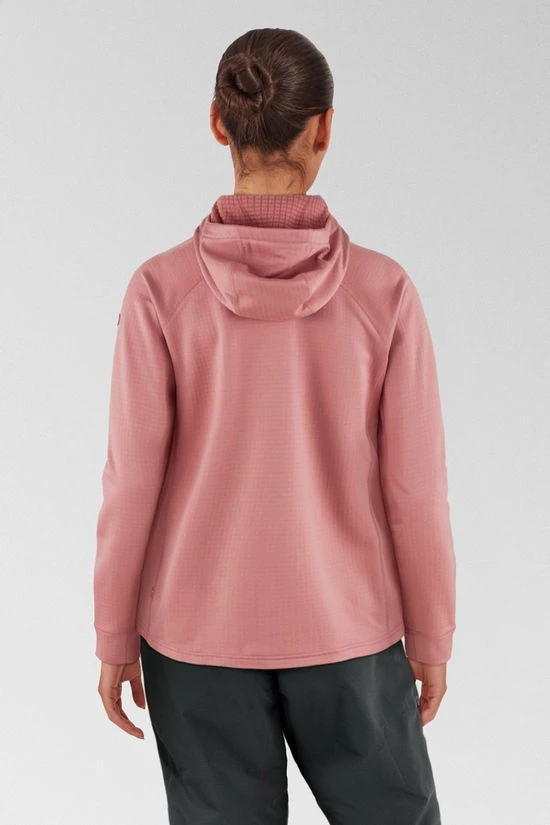 Fjallraven Womens Abisko Grid Hoodie Fleece Jacket 6 Fjallraven Womens Abisko Grid Hoodie Fleece Jacket - Image 4