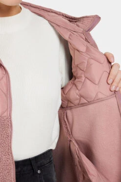 DIDRIKSONS Womens Bibi Full Zip Fleece Jacket -Urban Threads b11bea0068 3535 h