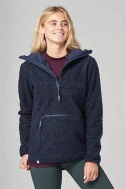Womens Windproof Fleece Hoodie 16 Womens Windproof Fleece Hoodie -Urban Threads b11bea0072 4444 a