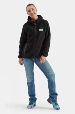 Passenger Womens North Coast Full Zip Recycled Sherpa Fleece -Urban Threads b11beb0255 7070 s