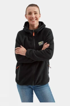 Passenger Womens North Coast Full Zip Recycled Sherpa Fleece -Urban Threads b11beb0255 7070 t