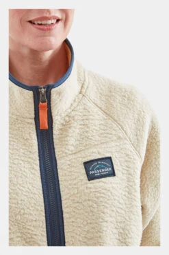 Passenger Womens Fairbanks Full Zip Recycled Sherpa Fleece -Urban Threads b11beb0331 1616 f