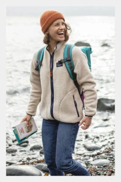 Passenger Womens Fairbanks Full Zip Recycled Sherpa Fleece -Urban Threads b11beb0331 1616 i