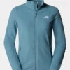 The North Face Womens 100 Glacier Full Zip Fleece Jacket -Urban Threads b11beb0337 4j4j a