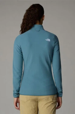 The North Face Womens 100 Glacier Full Zip Fleece Jacket -Urban Threads b11beb0337 4j4j d