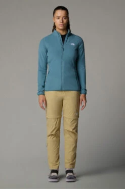 The North Face Womens 100 Glacier Full Zip Fleece Jacket -Urban Threads b11beb0337 4j4j f