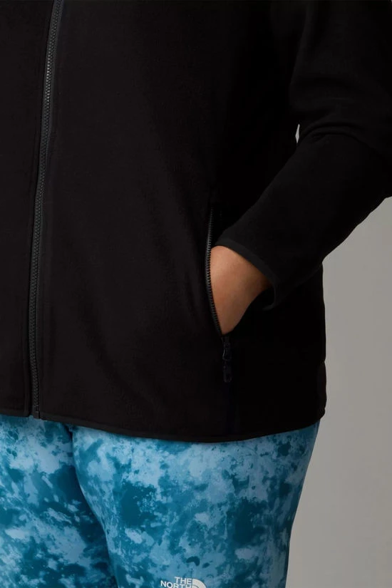 The North Face Womens Plus Size 100 Glacier Full Zip Fleece Jacket 10 The North Face Womens Plus Size 100 Glacier Full Zip Fleece Jacket - Image 8