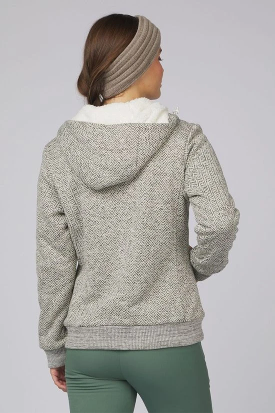 Womens Medina Full Zip Fleece Hoodie 6 Womens Medina Full Zip Fleece Hoodie - Image 4