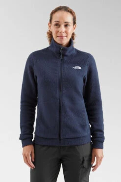 The North Face Womens Nervia Fleece Jacket -Urban Threads b11beb0390 4444 m