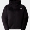 The North Face Womens Dotknit Thermal Full Zip Hoodie Fleece Jacket -Urban Threads b11beb0587 7070 a