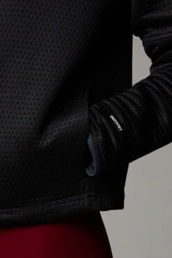 The North Face Womens Dotknit Thermal Full Zip Hoodie Fleece Jacket -Urban Threads b11beb0587 7070 o