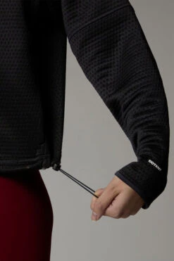 The North Face Womens Dotknit Thermal Full Zip Hoodie Fleece Jacket -Urban Threads b11beb0587 7070 p