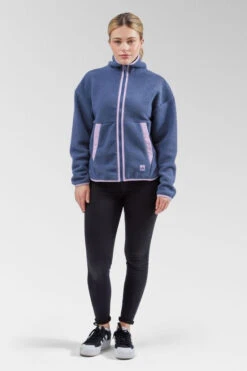 Ayacucho Womens Peniche Sherpa Jacket -Urban Threads b11bec0023 4242 u