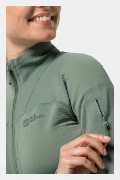 Jack Wolfskin Womens Prelight Full Zip Fleece Jacket 10 Jack Wolfskin Womens Prelight Full Zip Fleece Jacket -Urban Threads b11bec0093 5252 d