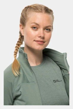 Jack Wolfskin Womens Prelight Full Zip Fleece Jacket 11 Jack Wolfskin Womens Prelight Full Zip Fleece Jacket -Urban Threads b11bec0093 5252 e