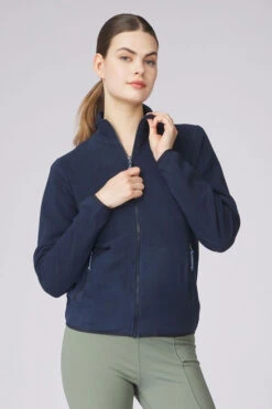 Womens Lightweight Adventure Full Zip Fleece -Urban Threads b11bec0098 4444 b