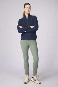 Womens Lightweight Adventure Full Zip Fleece -Urban Threads b11bec0098 4444 f