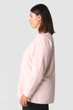 The North Face Womens Plus Size 100 Glacier1/4 Zip Fleece -Urban Threads b11bed0042 7036 f