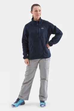 Passenger Womens Home Quarter Zip Recycled Sherpa Fleece -Urban Threads b11bed0073 4444 d
