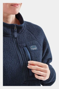 Passenger Womens Home Quarter Zip Recycled Sherpa Fleece -Urban Threads b11bed0073 4444 e