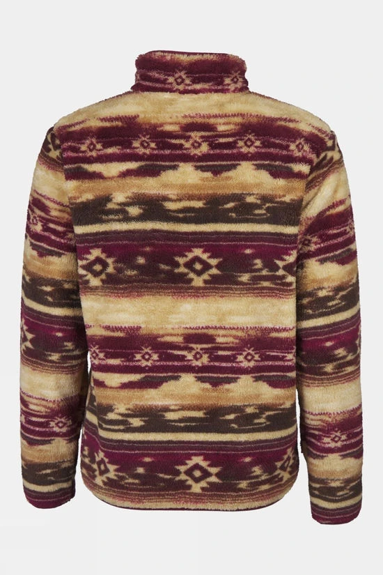 Womens Leiria Printed Snap Half Zip Fleece 4 Womens Leiria Printed Snap Half Zip Fleece - Image 2