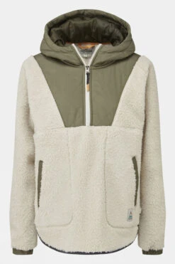 Womens Beaumont Recycled Sherpa Hooded Fleece