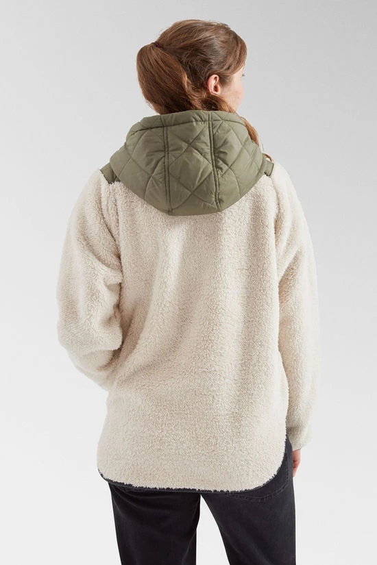 Womens Beaumont Recycled Sherpa Hooded Fleece 6 Womens Beaumont Recycled Sherpa Hooded Fleece - Image 4