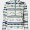Womens Barrosa Printed Half Zip Fleece 1 Womens Barrosa Printed Half Zip Fleece -Urban Threads b11bed0095 1202 a