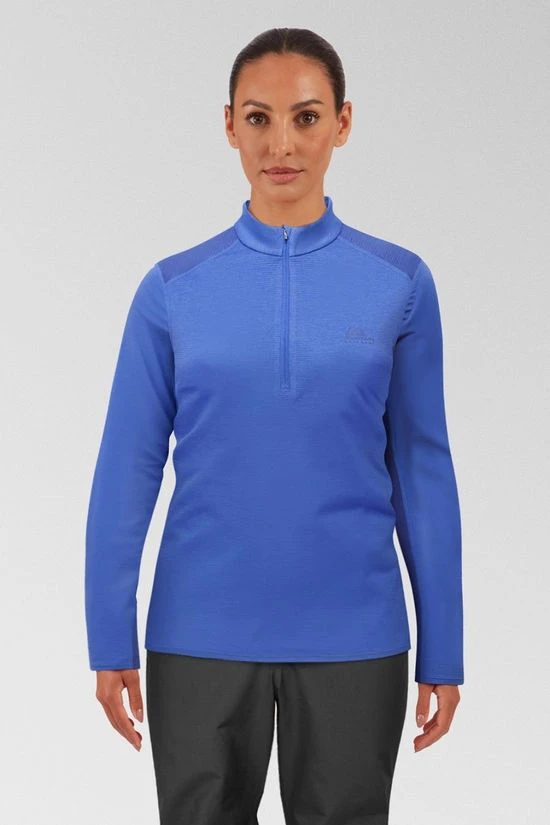 Mountain Equipment Womens Nava Long Sleeve Zip Top 4 Mountain Equipment Womens Nava Long Sleeve Zip Top - Image 2