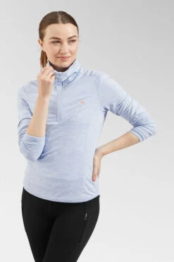 Womens Freedom Half Zip Fleece 17 Womens Freedom Half Zip Fleece -Urban Threads b11bed0102 4343 s