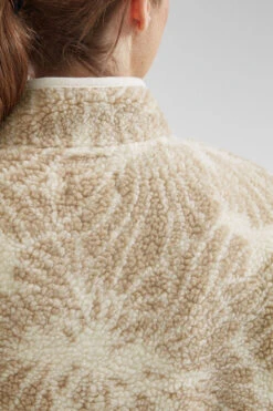 Womens Zella Floral Half Zip Fleece -Urban Threads b11bed0116 1616 w