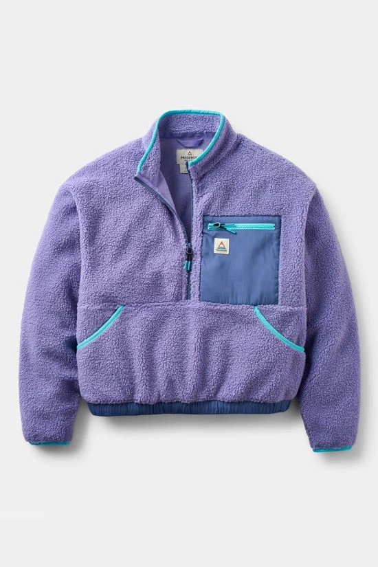 Womens Ravi Recycled Half Zip Fleece 3 Womens Ravi Recycled Half Zip Fleece