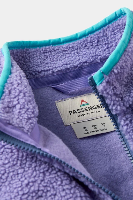 Womens Ravi Recycled Half Zip Fleece 4 Womens Ravi Recycled Half Zip Fleece - Image 2