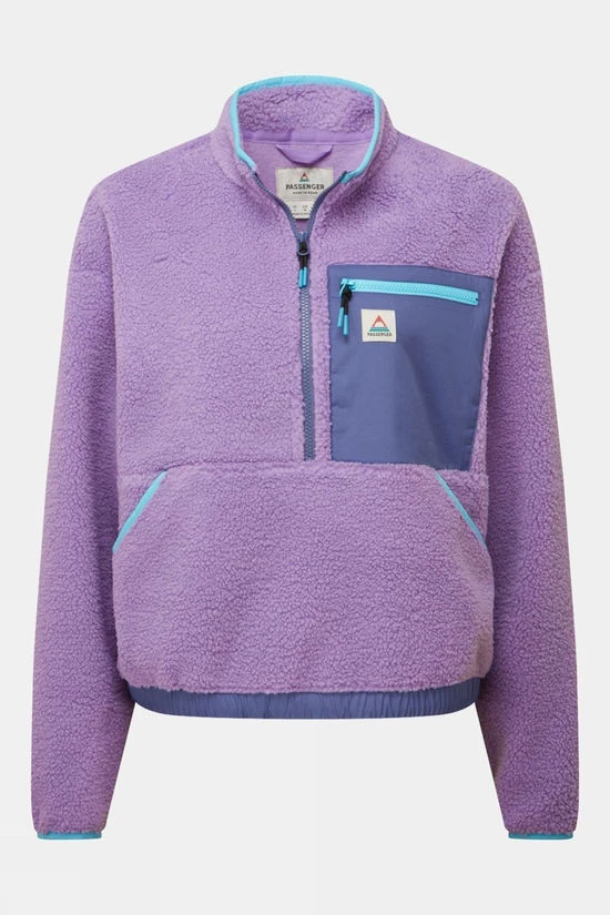 Womens Ravi Recycled Half Zip Fleece 10 Womens Ravi Recycled Half Zip Fleece - Image 8