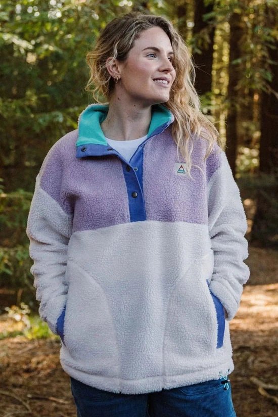Womens Create Recycled Deep-Pile Sherpa Fleece 10 Womens Create Recycled Deep-Pile Sherpa Fleece - Image 8