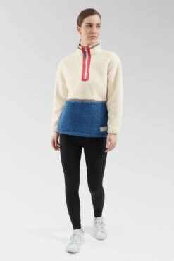 Womens Battams Half Zip Fleece 16 Womens Battams Half Zip Fleece -Urban Threads b11bed0138 1111 r